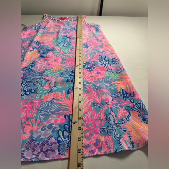 Lilly Pulitzer Jackie Shift Dress Size S Multi Splendor In The Sand EUC - Picture 6 of 9